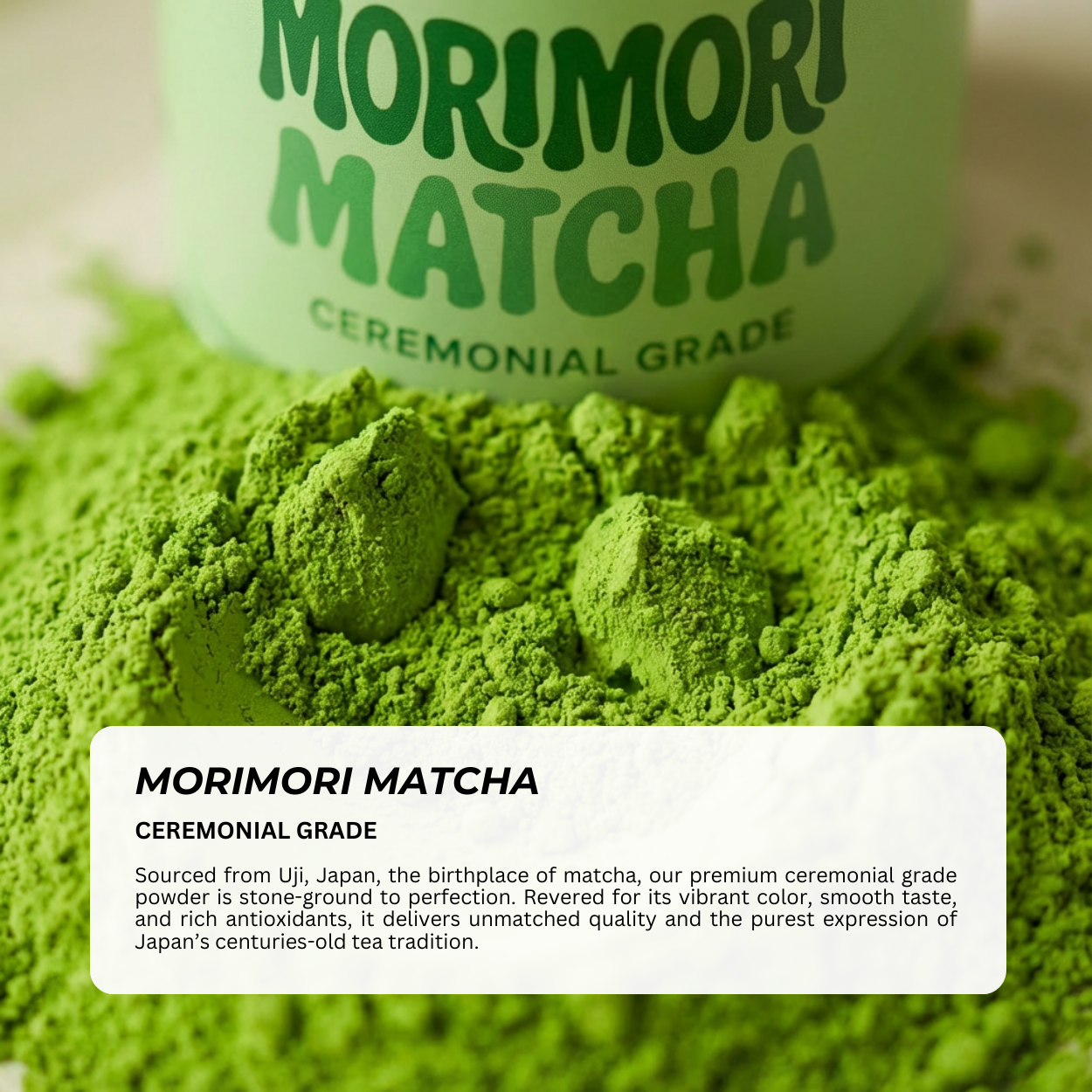 MoriMori Ceremonial Grade Matcha